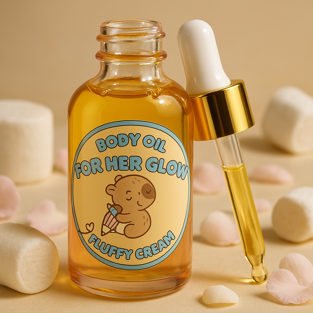 Fluffy Cream Body Oil