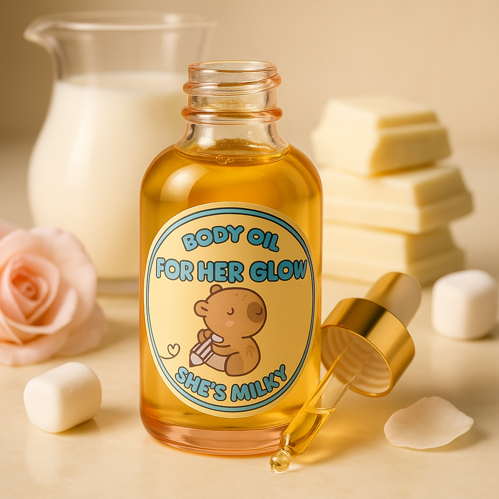 She's Milky Body Oil